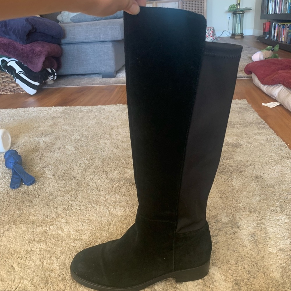 Blondo Ellie Knee High Waterproof Boot in Suede